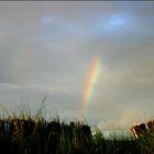 Regenbogen am Meer