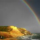 Regenbogen am Meer