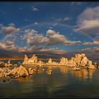 Regenbogen am Mono Lake