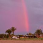 Regenbogen am Morgen