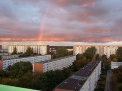 Regenbogen am Morgen