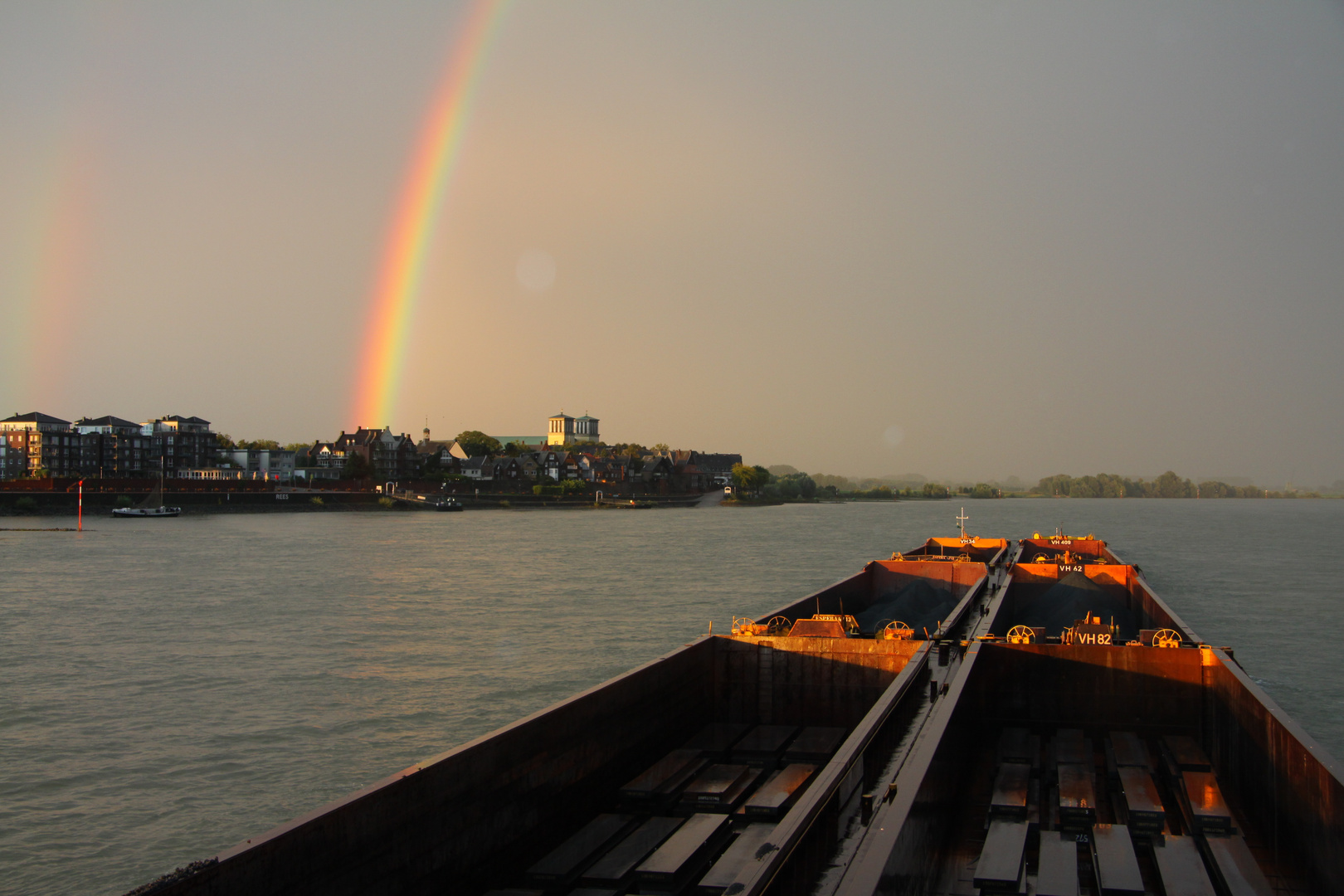 Regenbogen am Niederrhein