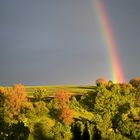 Regenbogen am Pfingstmontag Abend