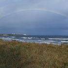 Regenbogen am Strand in Haffkrug