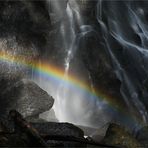 Regenbogen am Wasserfall