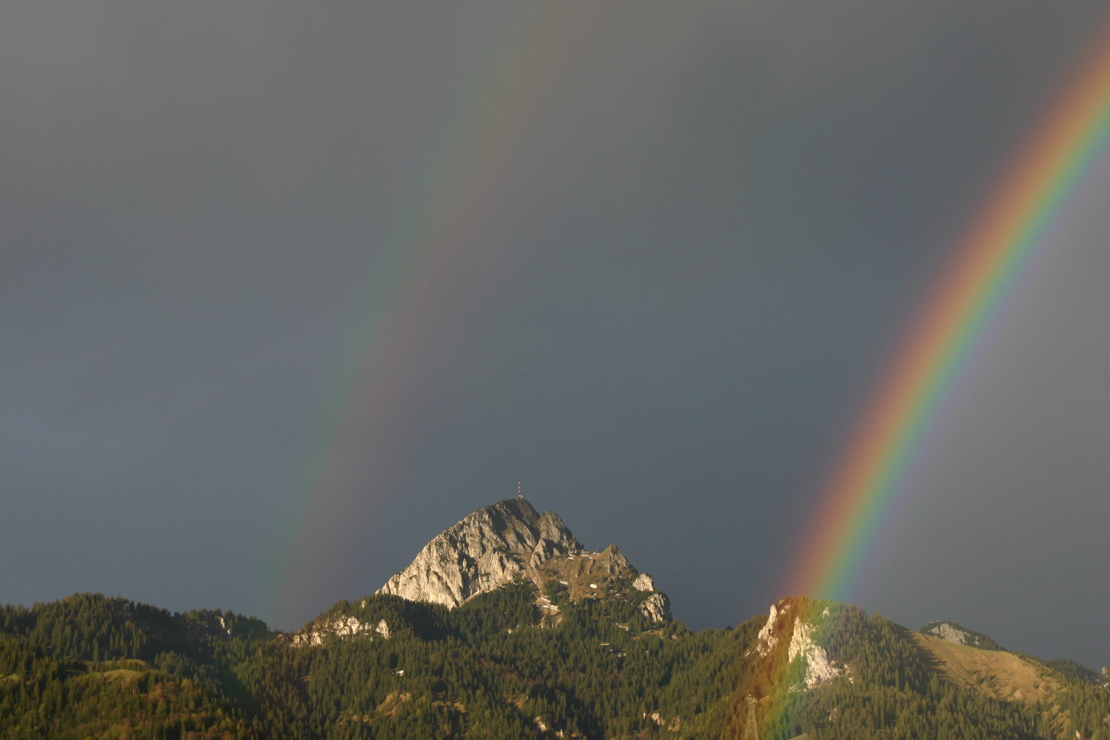 Regenbogen am Wendelstein/Obb.