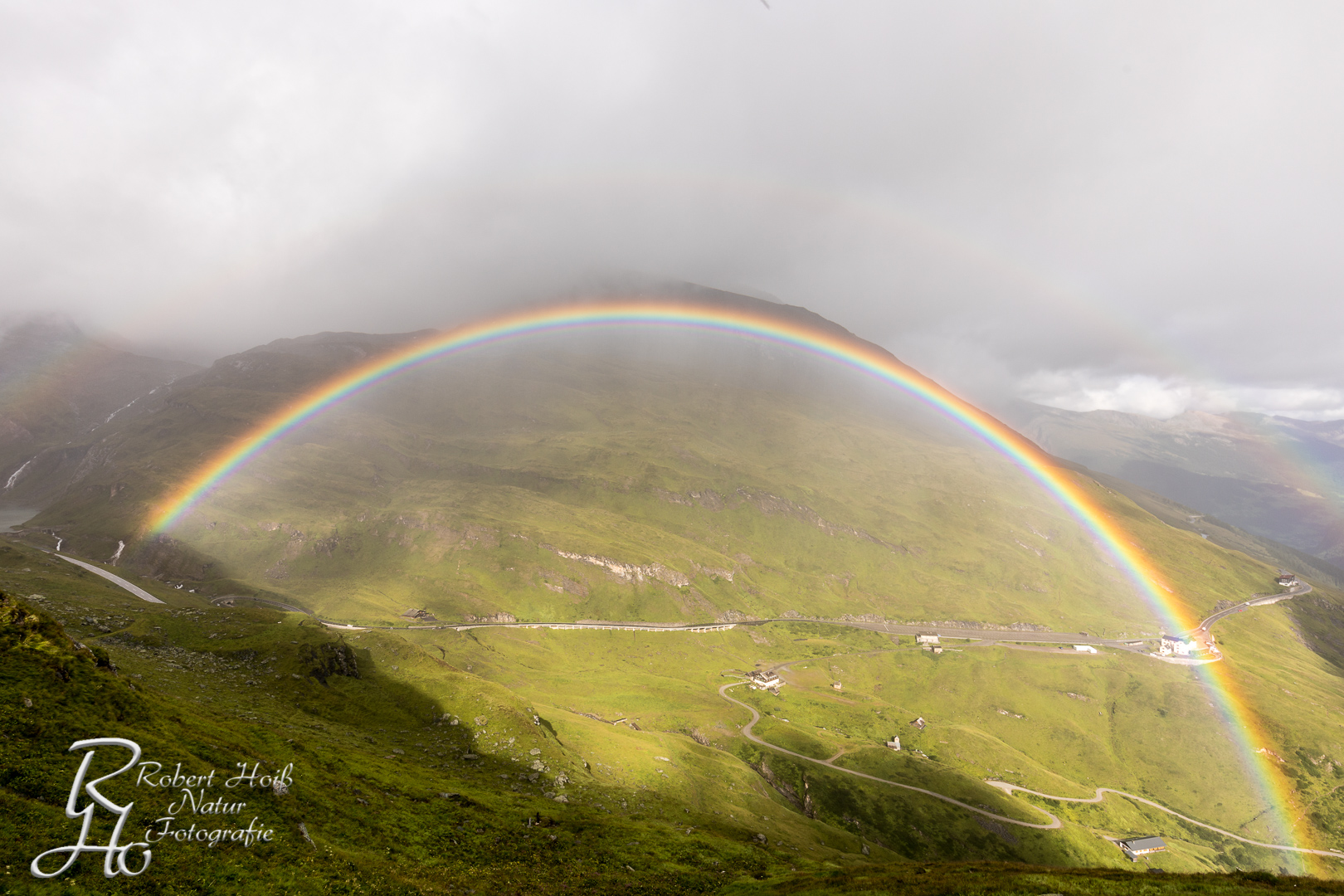 Regenbogen an der Großglockner-Hochalpenstraße