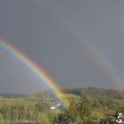 Regenbogen an der Listertalsperre