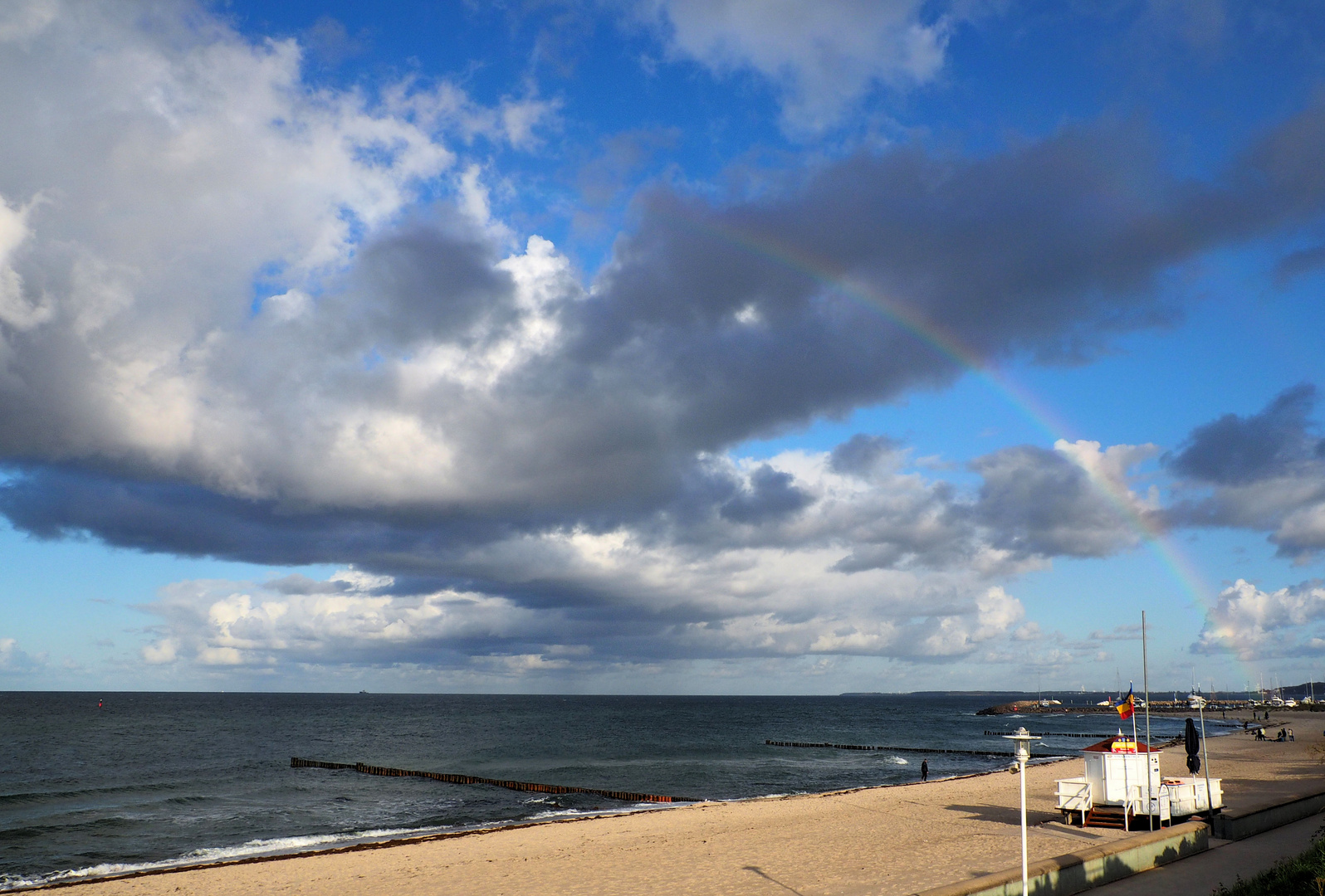 Regenbogen an der Ostsee 