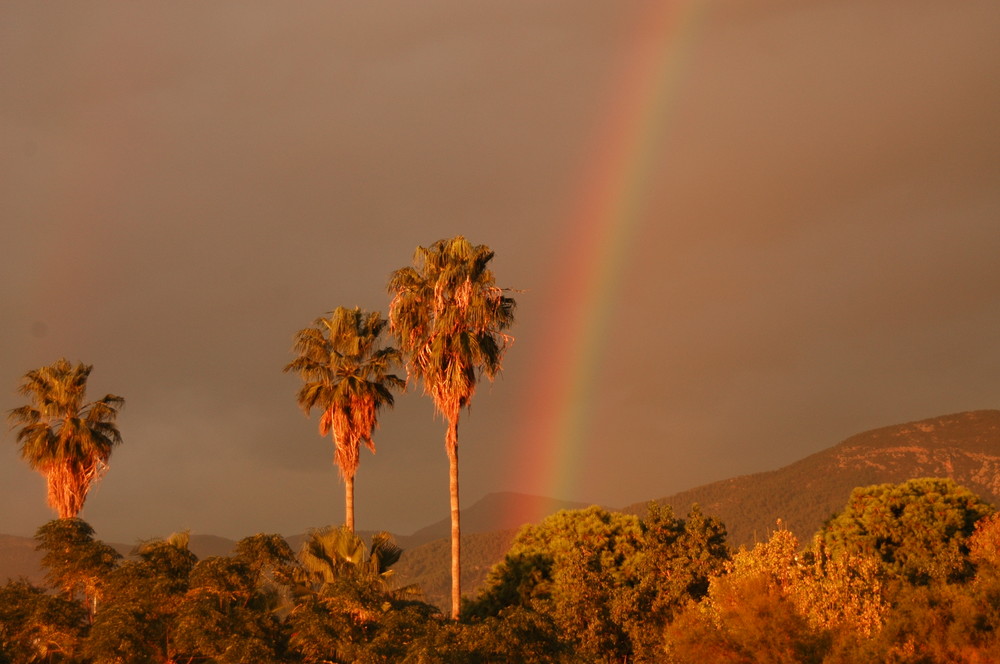 regenbogen auf alanya