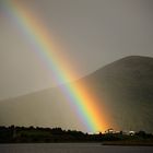 Regenbogen auf den Lofoten