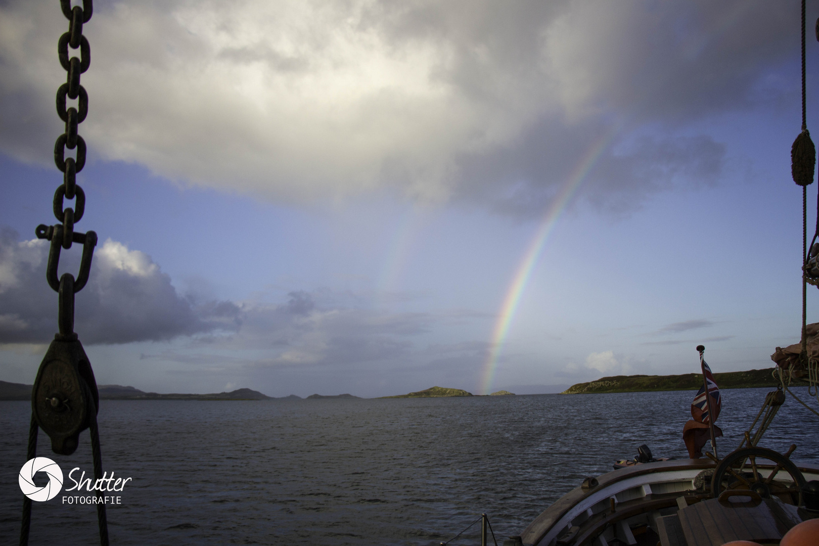 Regenbogen auf der Eda Frandsen