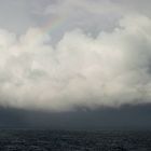 Regenbogen auf hoher See