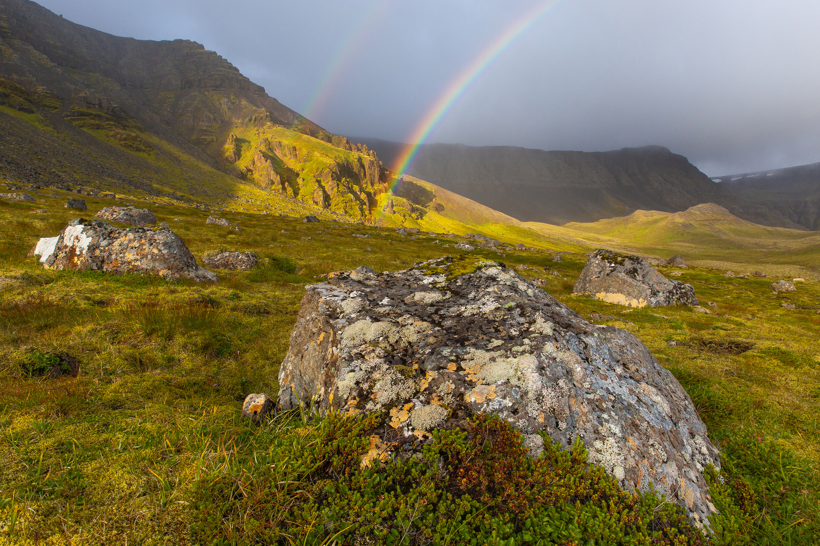 Regenbogen auf Island