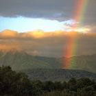 Regenbogen auf Kamtschatka