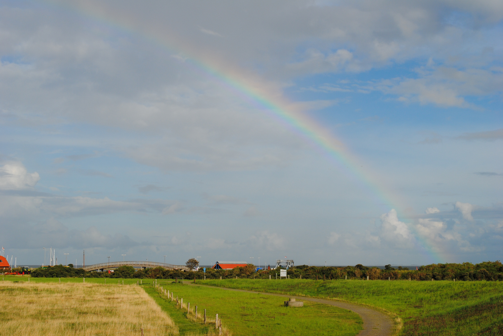 Regenbogen auf Langeoog