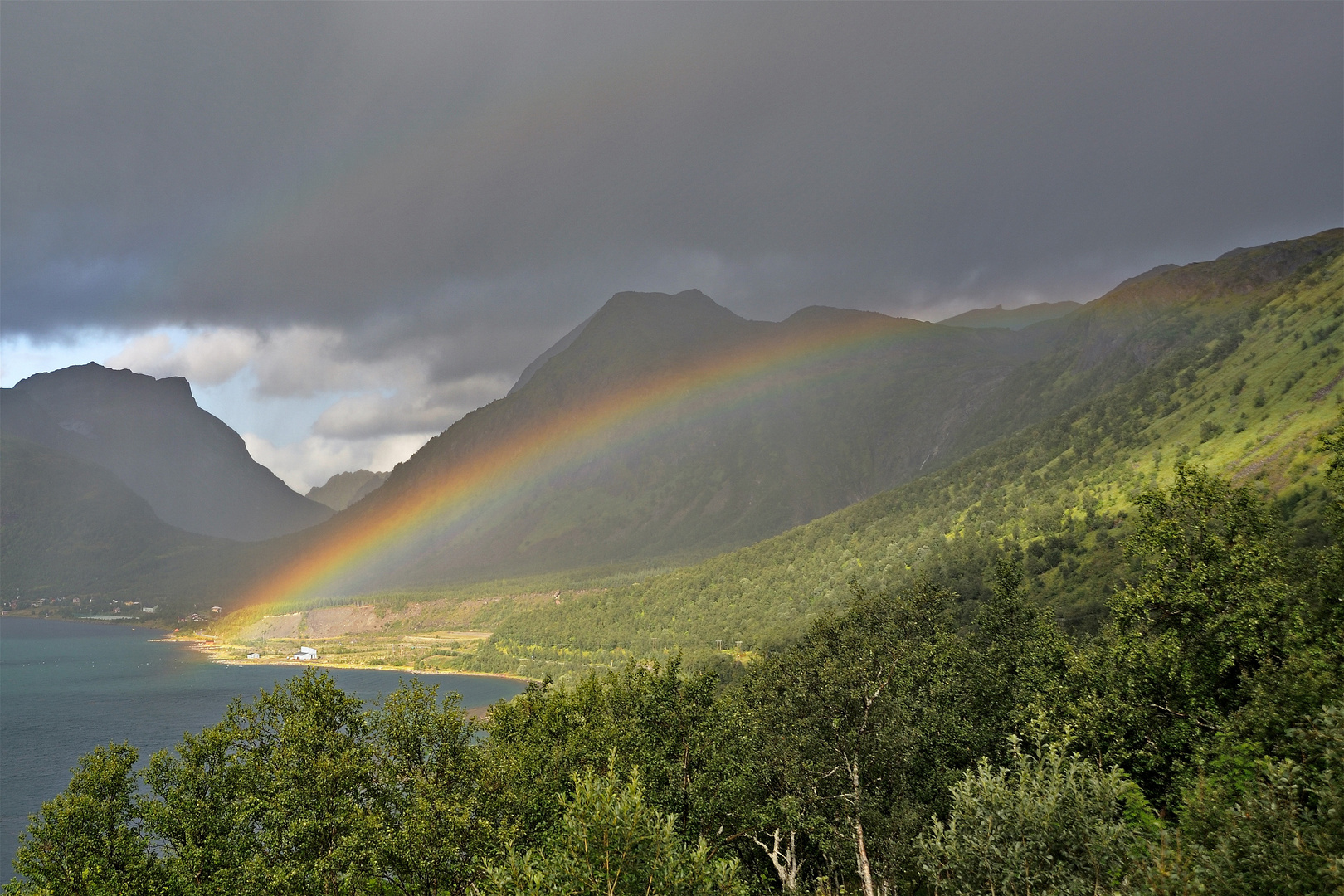 Regenbogen auf Senja