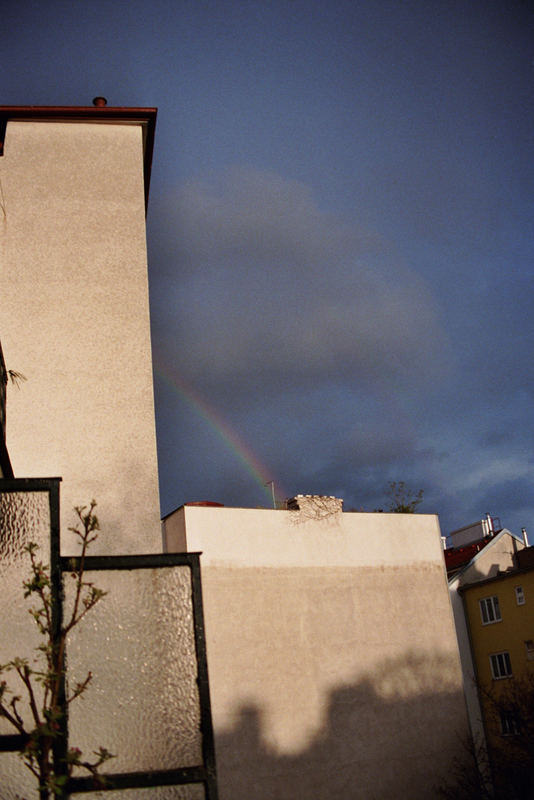 regenbogen aus der dusche