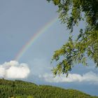 Regenbogen aus der Wolke