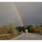 Regenbogen-Autobahn