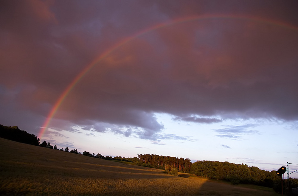 Regenbogen bei Bienenbüttel