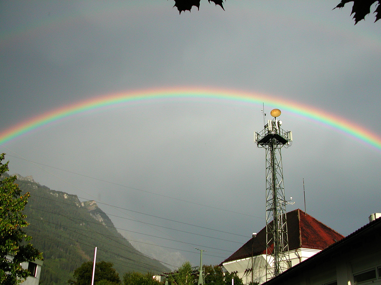 Regenbogen bei Bludenz