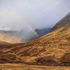 Regenbogen bei den Fairy Pools, Isle of Skye, Schottland