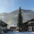 Regenbogen bei Frost