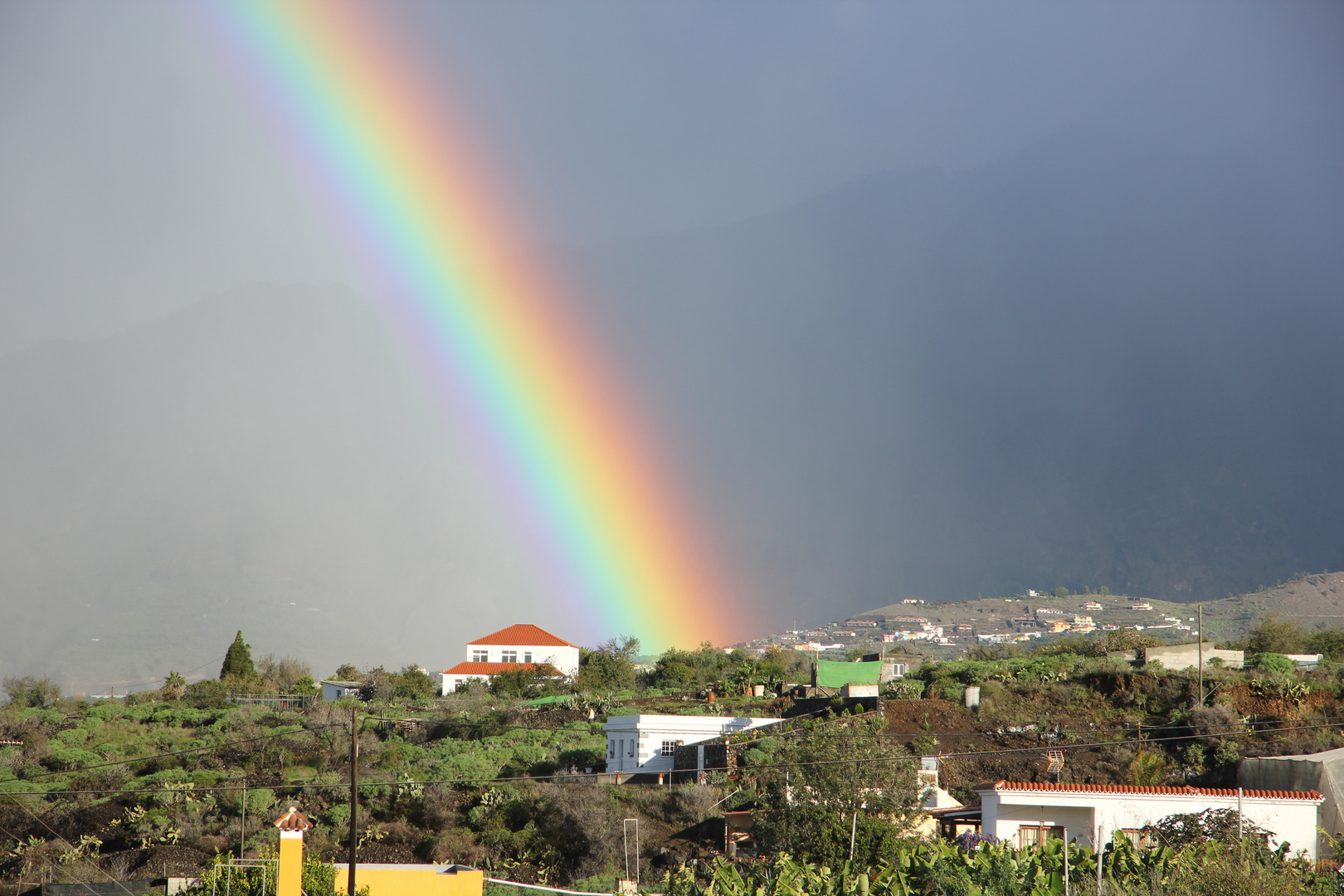 Regenbogen bei La Laguna