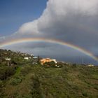 Regenbogen bei Montes de Luna auf der Insel La Palma
