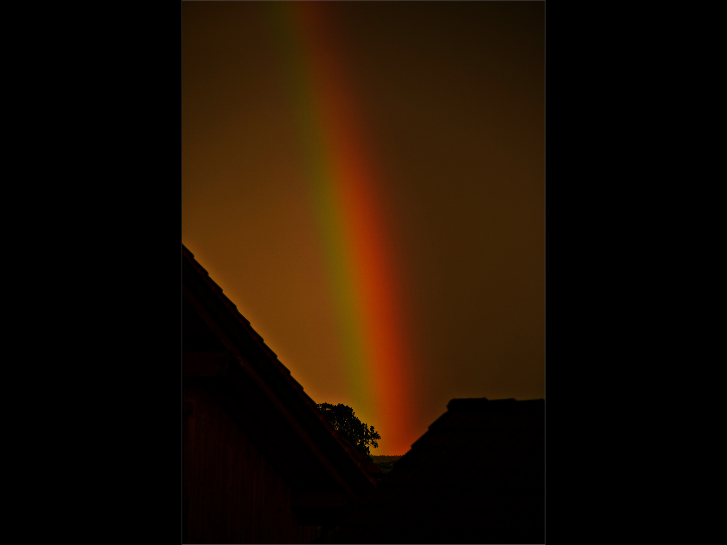 Regenbogen bei Nacht ... ;-)