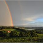 Regenbogen bei Reichling