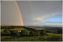 Regenbogen bei Reichling