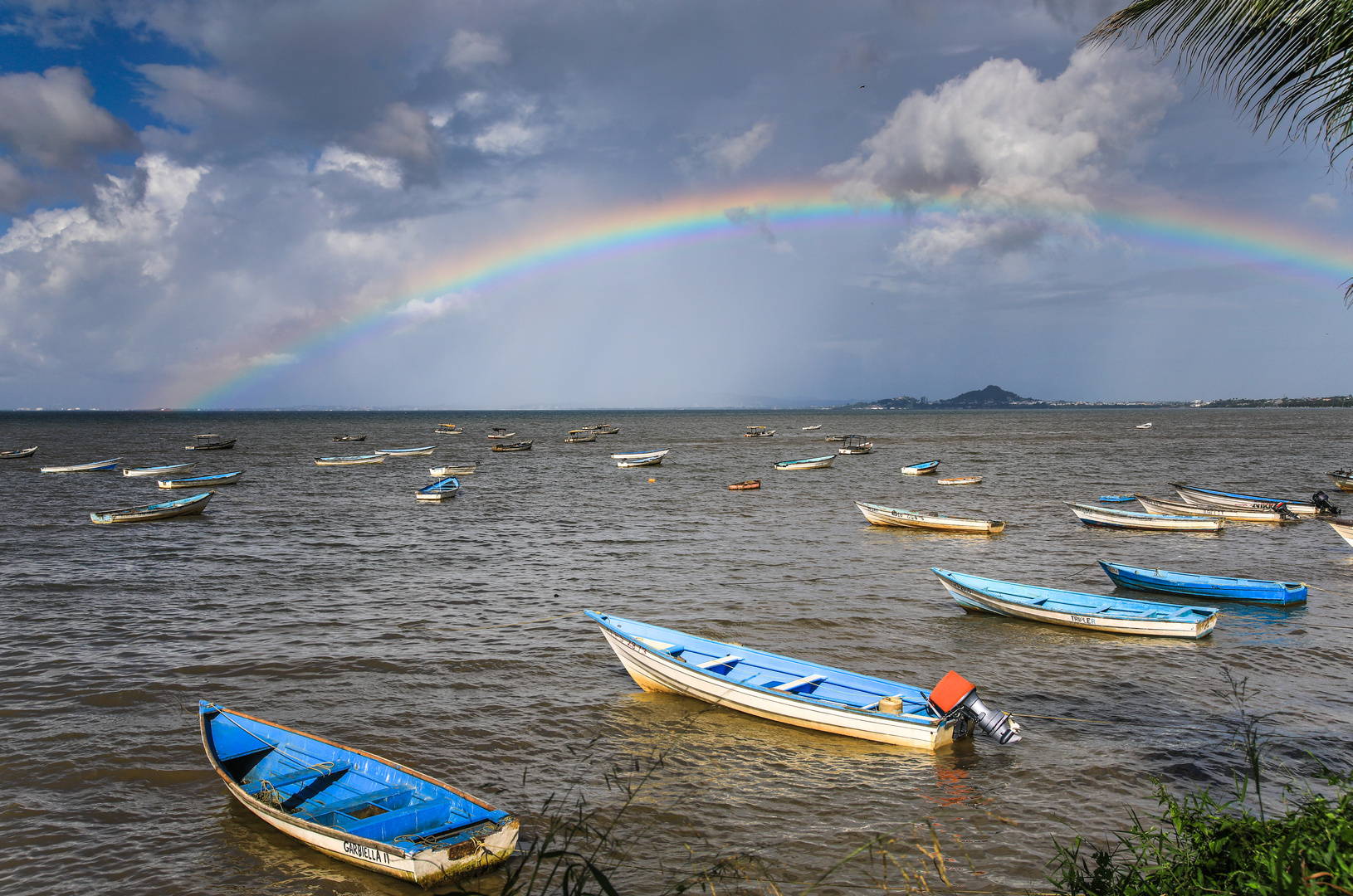 Regenbogen bei San Fernando