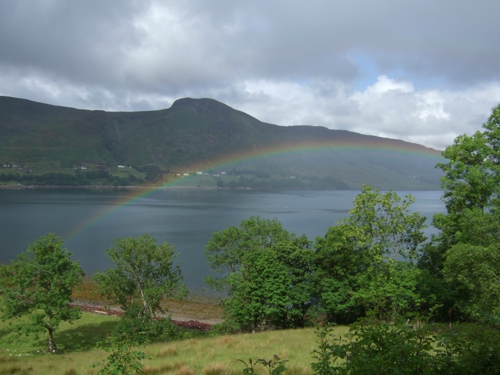 Regenbogen bei Ullapool