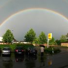 Regenbogen beim Einkaufen