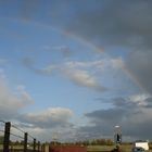 Regenbogen beim Fliegerhorst Jagel