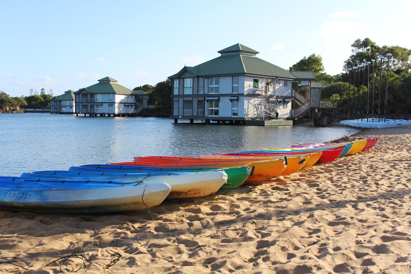 Regenbogen Boote