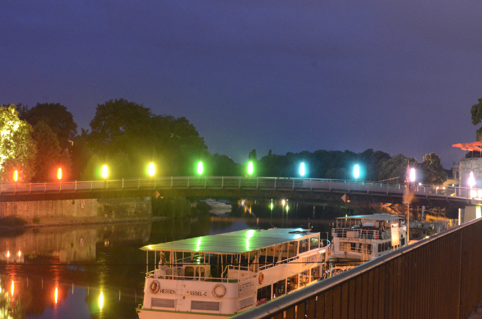 Regenbogen Brücke Kassel