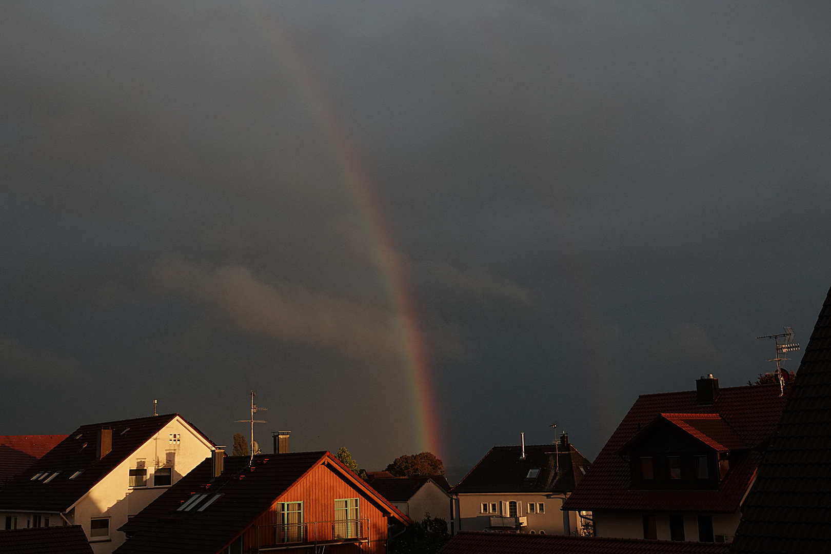 Regenbogen buntes Licht