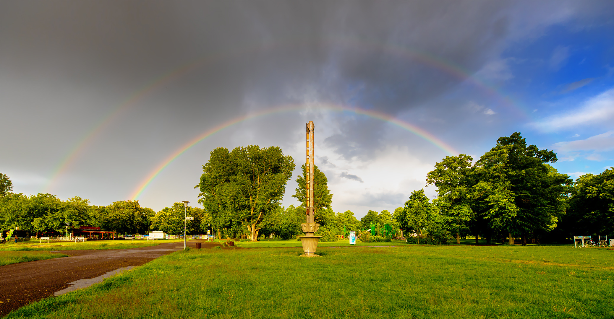 Regenbogen déjà vu...