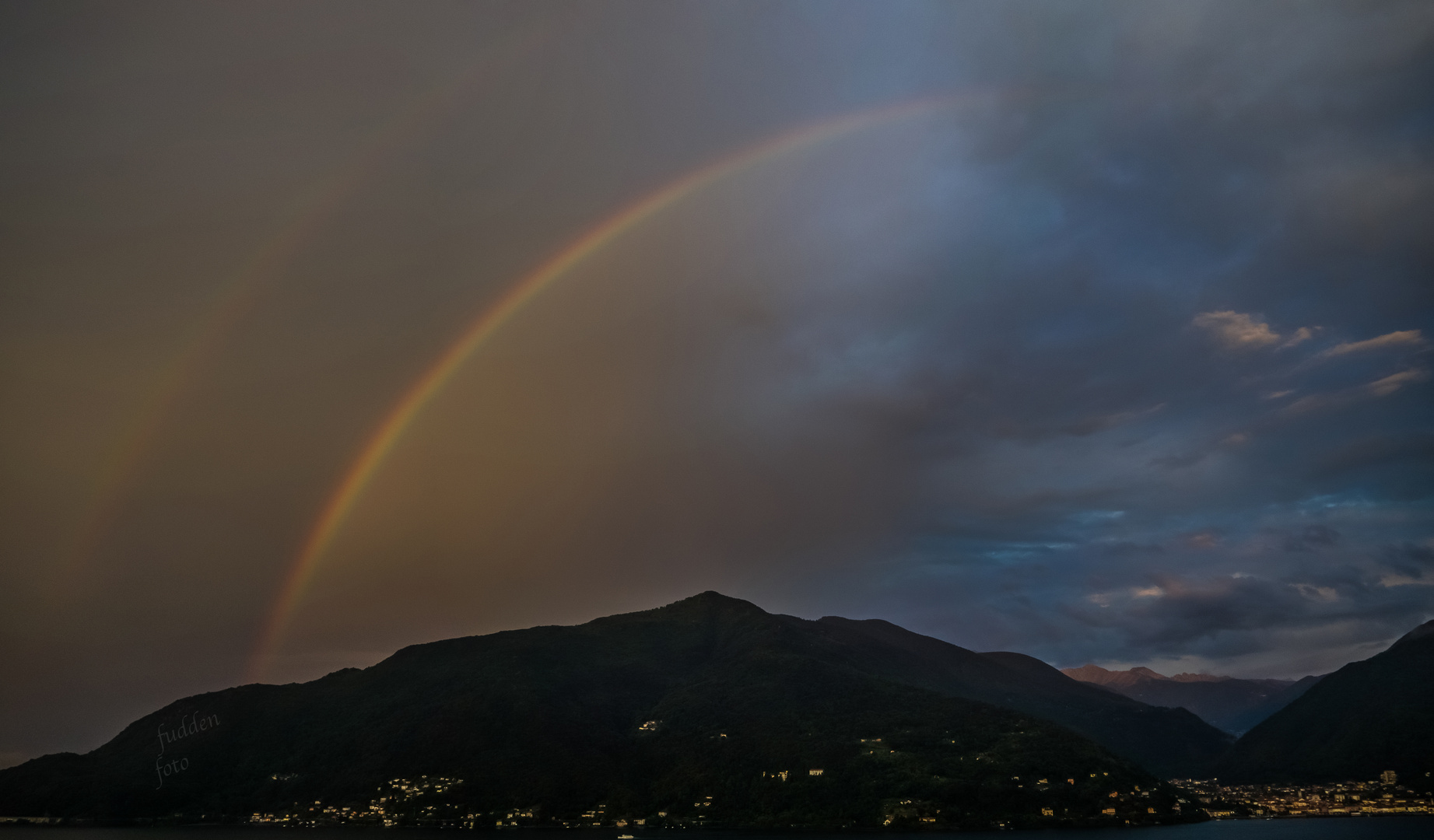 Regenbogen doppelt