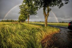 Regenbogen eingefangen.....