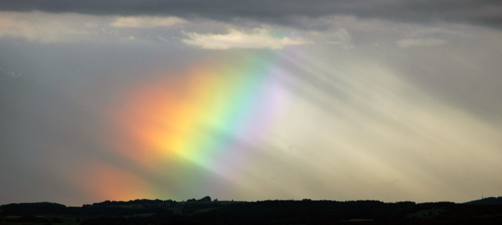 Regenbogen einmal anders