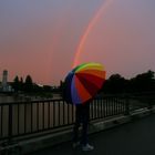 Regenbogen Einschlag