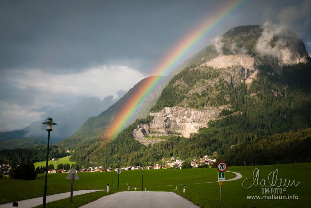 Regenbogen - Farbenspiel über Bad Häring