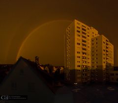 Regenbogen, fast doppelt