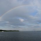 Regenbogen, fast zum drüberlaufen