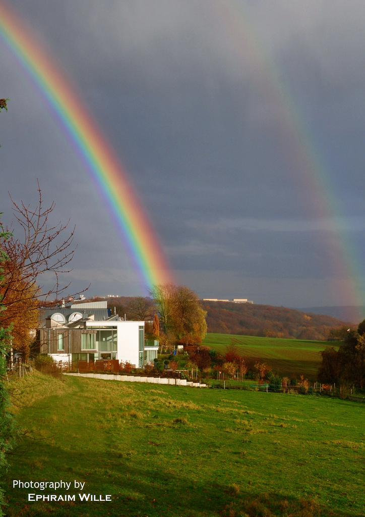 Regenbogen ganz nah