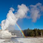 Regenbogen-Geysir